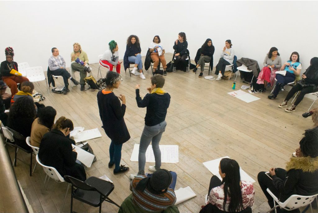 A Particular Reality : session 1 Pairing, Raven Row, February 2019